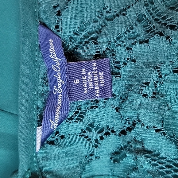 American Eagle Outfitters Green  Dress/ Size 6. - Picture 3 of 10